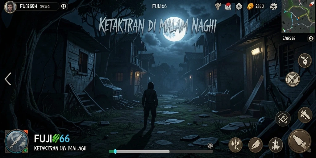 Gameplay menakutkan FUJI66 dengan suasana yang mengerikan.