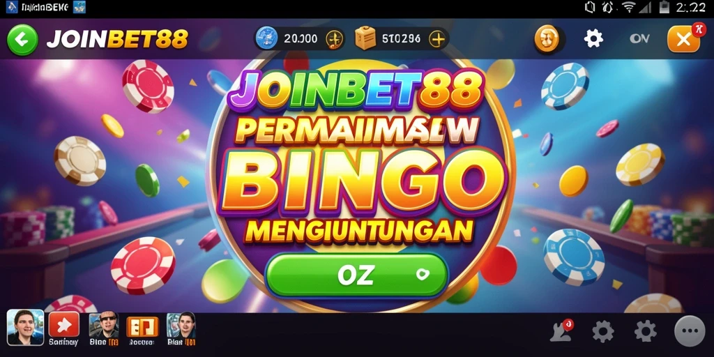 Tampilan screenshot dari gameplay Bingo yang mendebarkan.