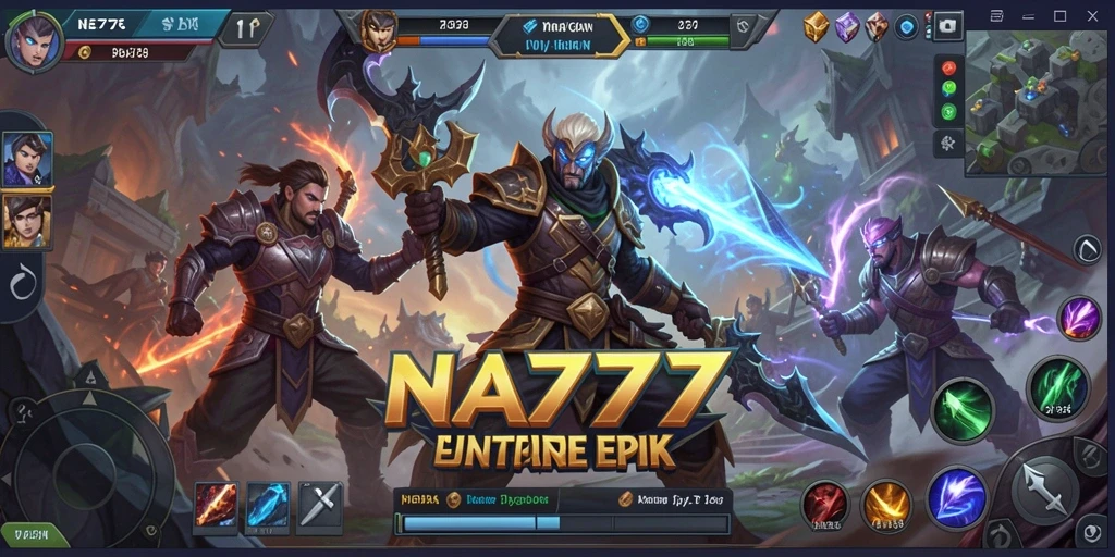 Tampilan gameplay seru dan strategis dari NA777 yang menggugah semangat.